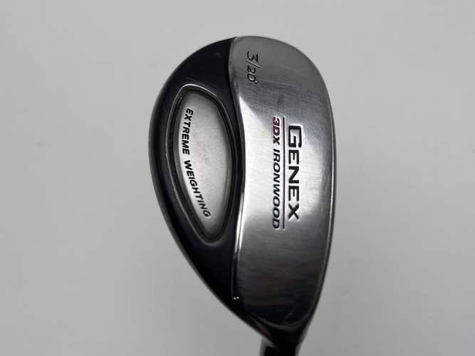Nickent 3DX Ironwood 3 Hybrid 20* SpeedRated 75 75g Stiff RH