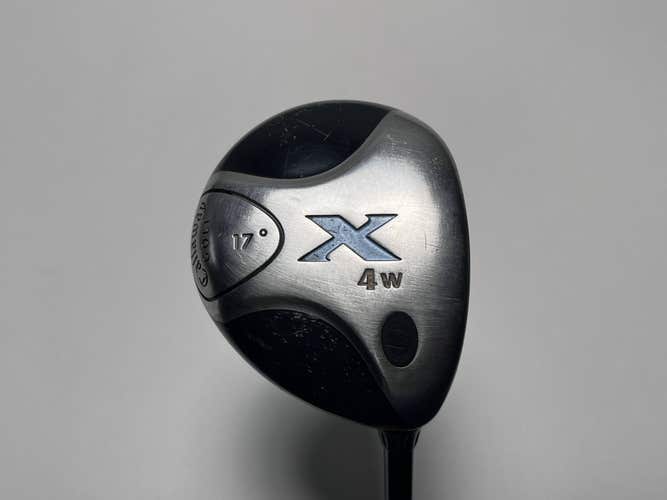 Callaway X 4 Fairway Wood 17* Fujikura GEMS 55g Ladies RH