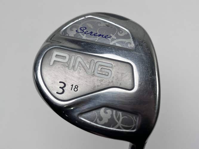 Ping Serene 3 Fairway Wood 18* ULT210 Ladies Graphite Womens RH