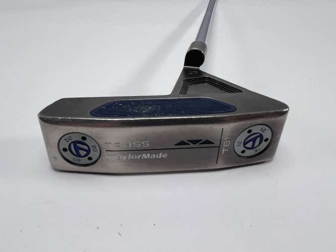 TaylorMade Truss TB1 Putter 33" SuperStroke Flatso 2.0 Mens RH