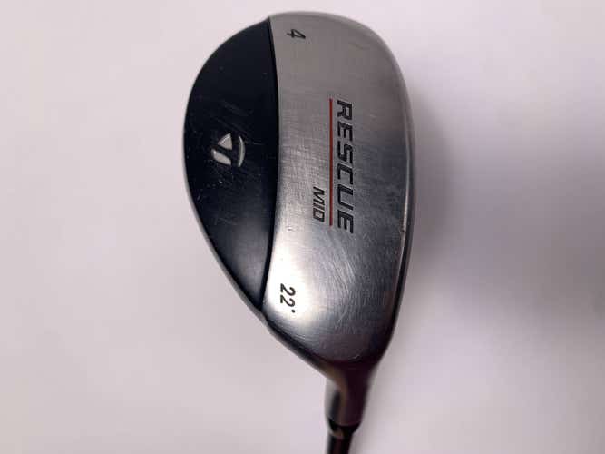 TaylorMade Rescue Dual 4 Hybrid 22* Stiff Graphite Mens RH