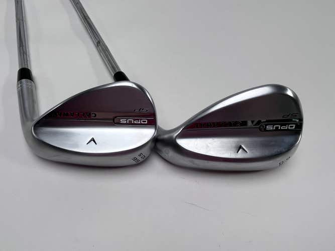 Callaway Opus SP Brushed Chrome Wedge Set 56* 10 | 60* 10 DG S200 Stiff RH