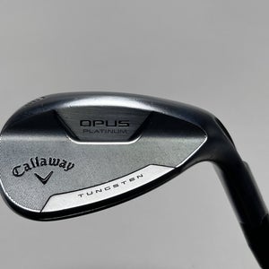 Callaway Opus Platinum Chrome Lob Wedge LW 60* 10S Fitter DG S400 Stiff RH