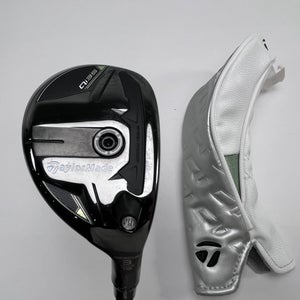TaylorMade Qi35 Rescue 3 Hybrid 19* Kai'li Blue 85g Stiff Graphite Mens RH HC