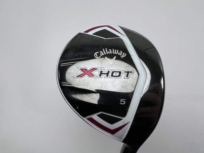 Callaway X Hot 19 5 Fairway Wood 18* Project X PXv Stiff Graphite Mens RH