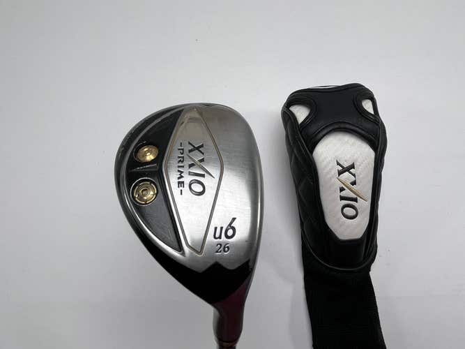 XXIO Prime 8 6 Hybrid 26* SP-800 Flex 4212 48g Stiff Regular RH HC