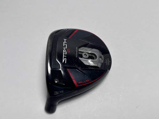 TaylorMade Stealth 2 Plus 3 Fairway Wood 15* HEAD ONLY Mens LH