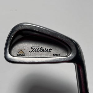Titleist DCI 981 Single 5 Iron Select Stiff Graphite Mens RH Midsize Grip