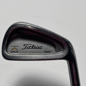Titleist DCI 981 Single 3 Iron Select Stiff Graphite Mens RH Midsize Grip