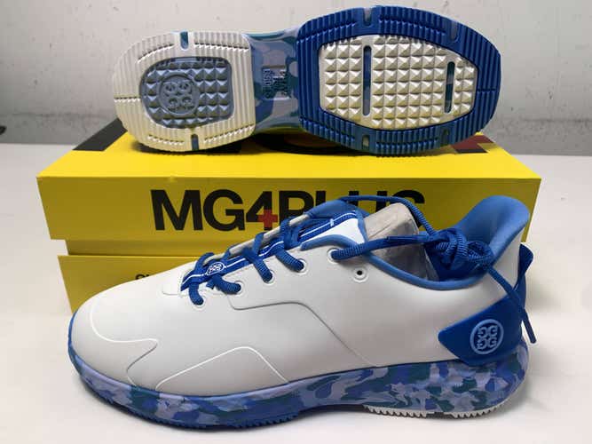 G/Fore Camo Sole MG4+ Golf Shoes White Cielo Men's SZ 12 (G4MA23EF30)