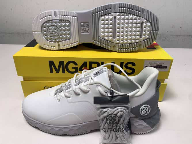 G/Fore MG4+ T.P.U. Contrast Golf Shoes White Gray Men's SZ 11.5 (GMF000063)