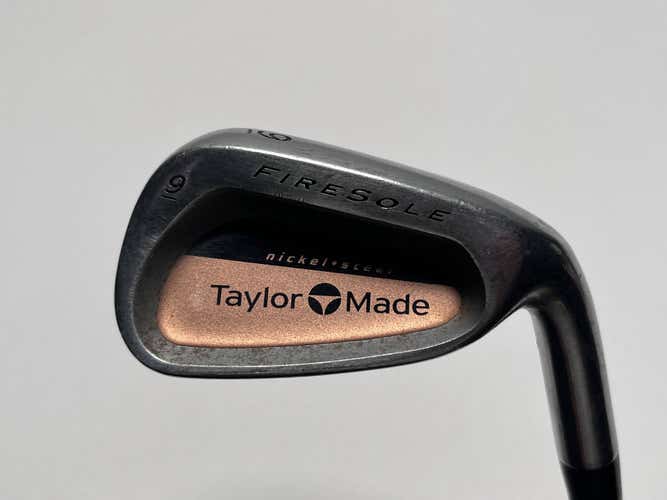 TaylorMade Firesole Single 9 Iron Precision Rifle S-90 Stiff Steel Mens RH