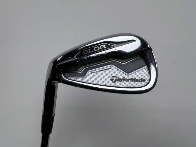 TaylorMade SLDR Single 8 Iron KBS SLDR 90g Stiff Steel Mens LH Midsize Grip