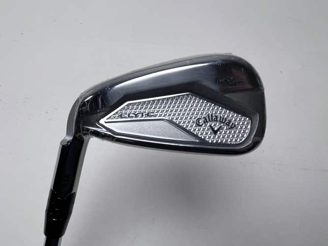 Callaway Elyte Max Fast Single 7 Iron Fitter KBS Max 80g Regular Steel Mens LH