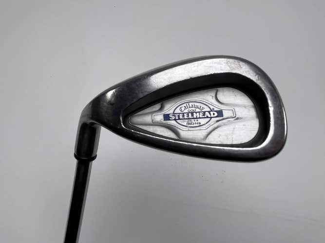 LEFTY Callaway X-14 Single 8 Iron Steelhead X-14 Gems Stiff Steel Mens LH