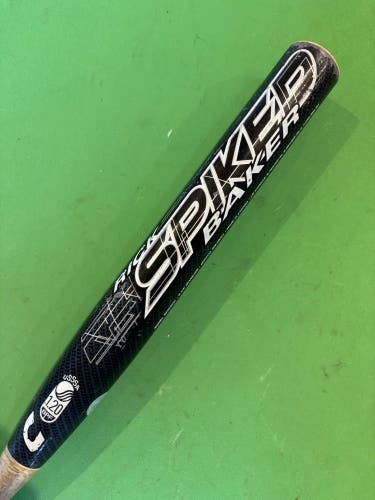 Black Combat Rick Spiked Baker Bat (-8) 26 oz 34"