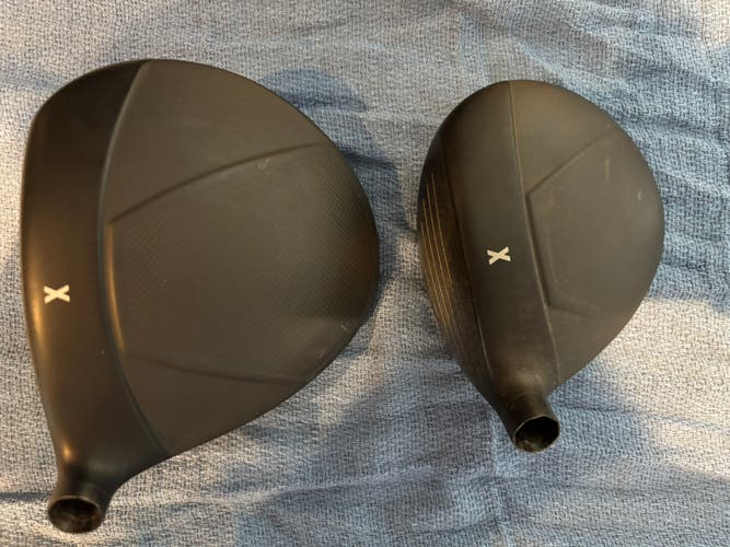 Men's PXG 0211 3 wood and Driver Right handed head only (used )