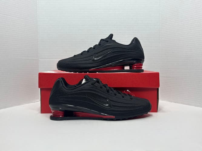 Black Women's Size M 7.0 (W 8.0) Adult Nike Shoes (New) Nike Shox Z bred retro Sneakers HQ7540-002