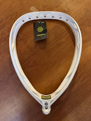 Warrior Nemesis QS Unstrung Goalie Head (New)