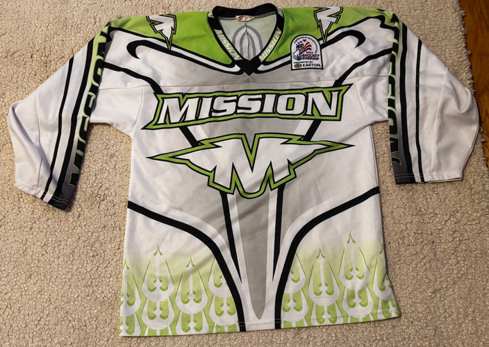 Mission / Pro Joy White Medium Adult Unisex Jersey (Used)