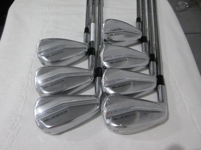 Left-Handed Cobra King Forged TEC One Length Iron Set -5-GW- Regular Steel - NEW