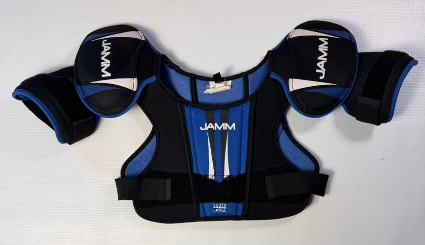 Jamm Sports Large Youth Hockey Shoulder Pads