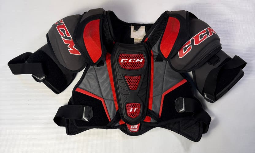 Large Senior CCM U +12 Shoulder Pads