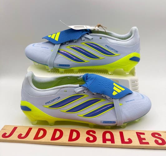 Adidas Predator Pro Fold Over Tongue AG Crystal Sky Blue Soccer JR7867 Men Sz 8.5

New Without Box