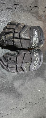 Bauer Supreme 3S Hockey Gloves – 11" (28 cm) – Black