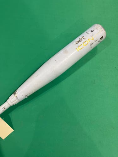 2024 Rawlings Icon Composite Bat USSSA Certified (-10) 20 oz 30" (Used)