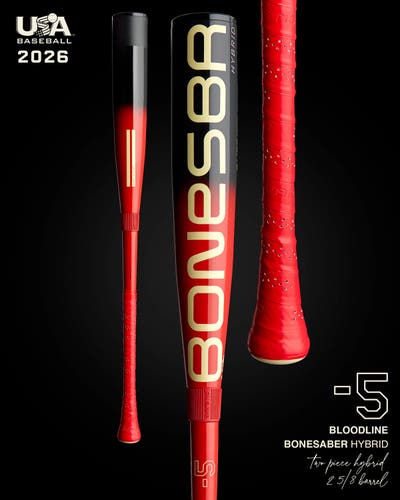 2026 Warstic Bonesaber Hybrid Bloodline USA Bat (-5) 32" (Used)