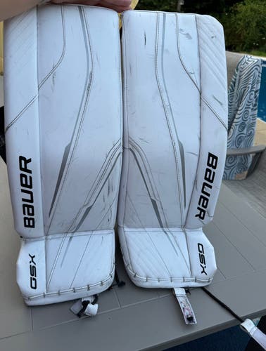 26" 2024 Bauer GSX Goalie Leg Pads (Used)