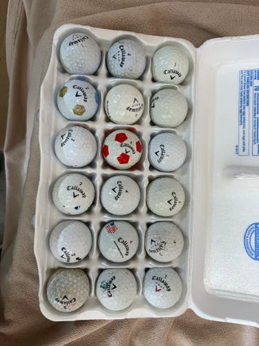 Callaway Balls 18 Pack (Used)