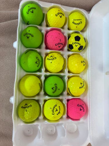 Callaway Balls 15 Pack (Used)