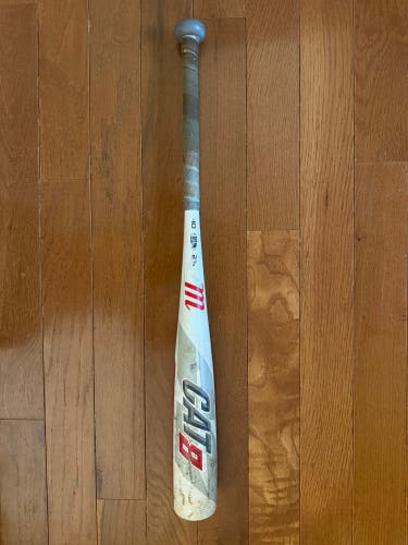 2019 Marucci CAT8 Alloy USSSA Certified Bat (-10) 19 oz 29" (Used)