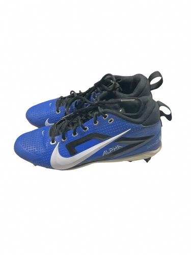 Used Nike ALPHA Adult FB Cleats Royal Blue Senior 8.5 11834-S000055759