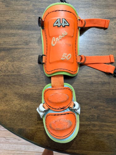 Orange Junior 44 Pro Elbow Protection and leg guard bundle (Used)