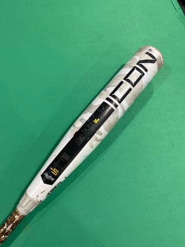2025 Rawlings Icon Composite Bat USSSA Certified (-5) 26 oz 31" (Used)