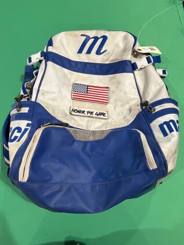 White Marucci Honor the Game Bat Pack (Used)