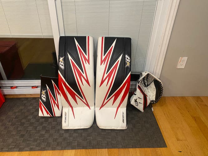 33" 2025 Brian's Optik 4 Regular Goalie Full Set (Used)