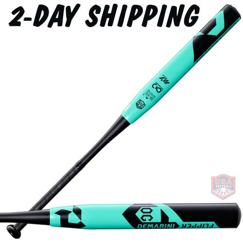 NEW  2027 DeMarini Flipper OG USA 34"/27 oz Mid-Load 13" Slowpitch Softball Bat | FAST SHIPPING