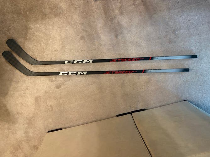 Senior CCM JetSpeed Team Right Handed Hockey Stick 70 Flex Pro Stock (New)