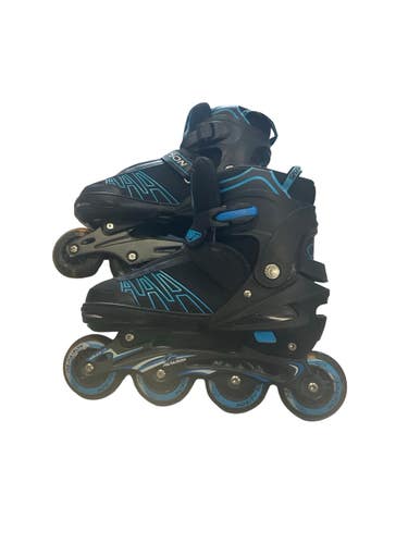 Used PAPAISON ROLLER BLADES Senior Rec Fitness Skates Black Adjustable 11859-S000032923