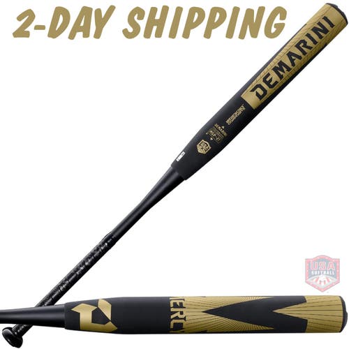NEW | 2027 DeMarini Mercy USA 34" / 26 oz Balanced 13" Slowpitch Softball Bat | FAST SHIP