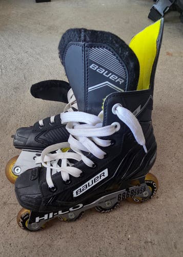 Bauer RS Inline Skates Regular Width Size 1 (Used)