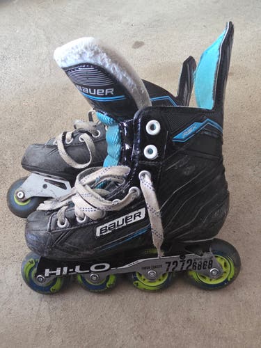 Bauer RSX Inline Skates Regular Width Size 3 (Used)