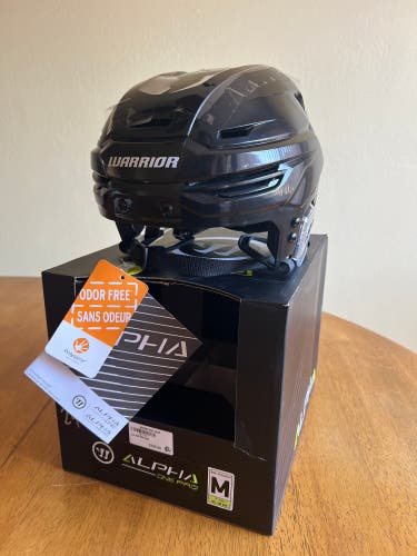 Medium Warrior Alpha One Pro Helmet (New)