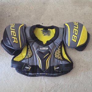 Small Junior Bauer Supreme HP Shoulder Pads (Used)