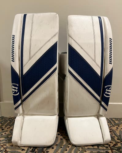 33" 2022 Warrior Ritual g6 Goalie Leg Pads (Used)