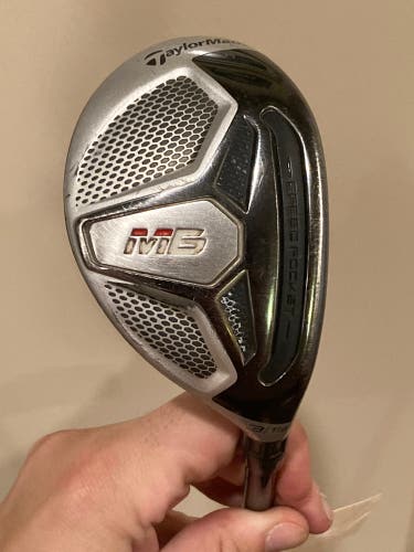 Used Men's TaylorMade M6 Right Handed 3 Hybrid | S Flex | Fujikura Atmos Graphite Shaft